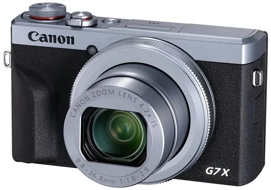Canon PowerShot G7 X Mark III - Sølv - Battery Kit